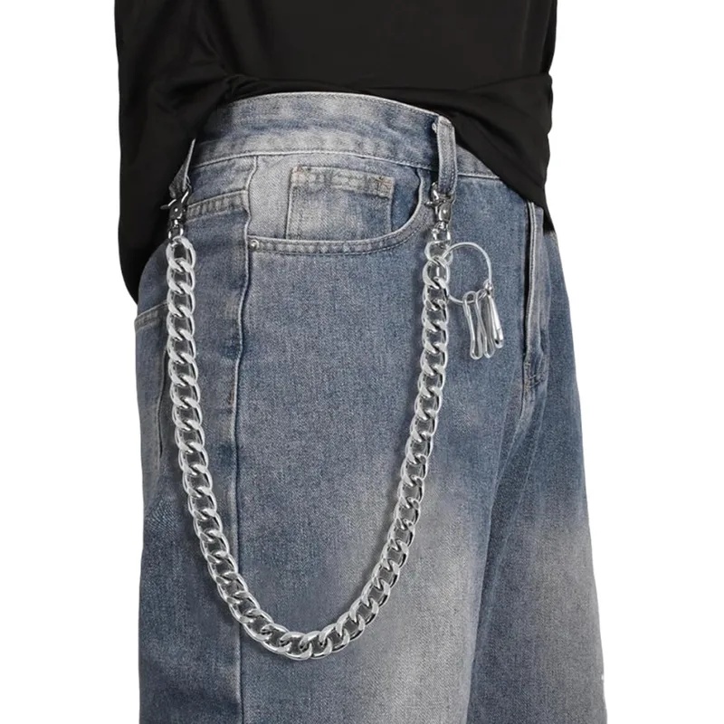 Men'S Accessories For Jeans - Harajuku-stijl streetwear hiphop jeans portemonnee ketting