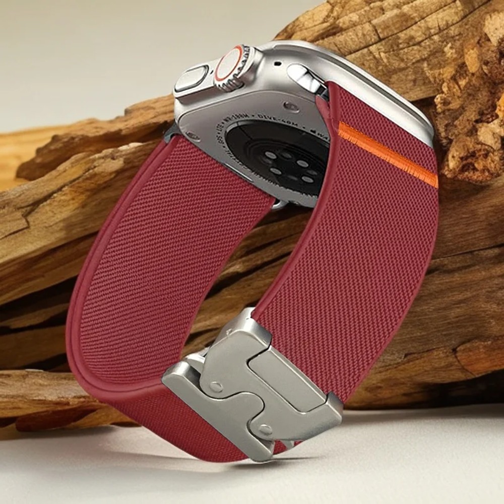 Men Accessories Website - Elastische nylon parachuteband met gesp voor