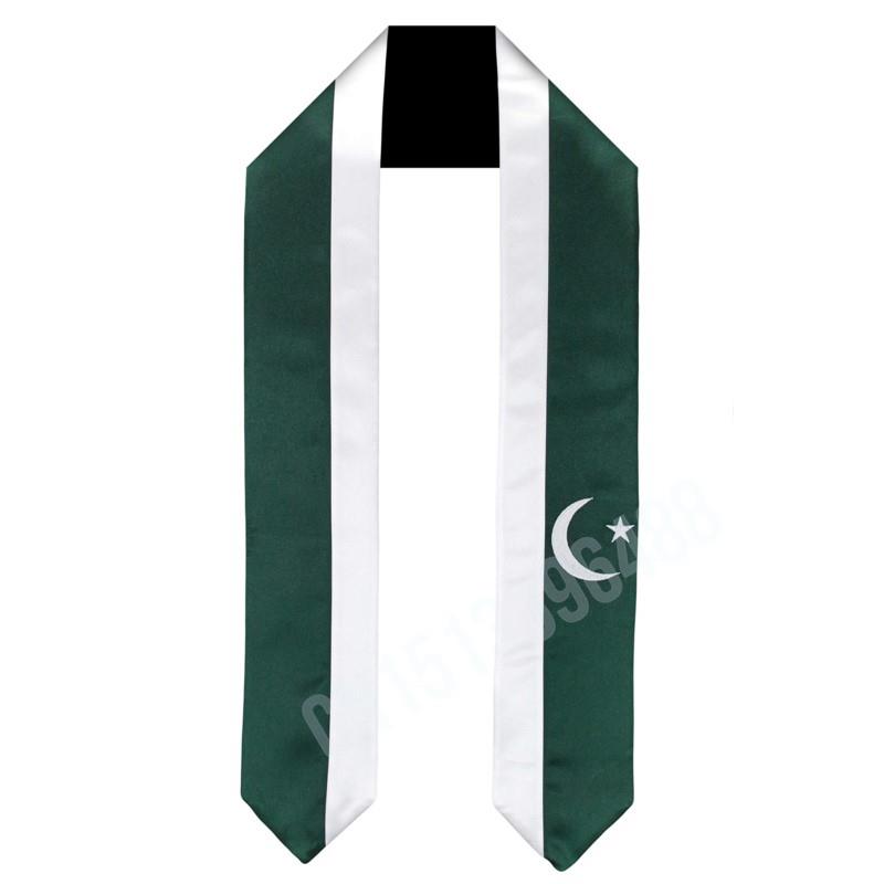 Men Accessories Pakistan - Pakistan vlag sjaal Top Print afstuderen