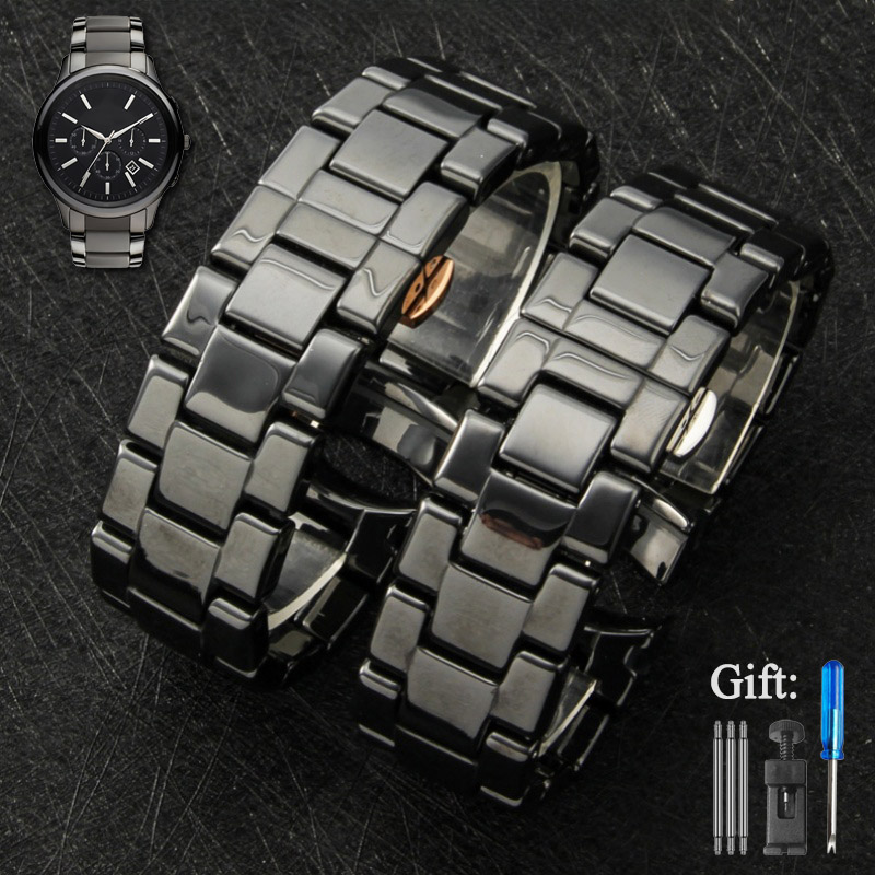 Men'S Accessories Armani - Keramische horlogeband Voor Armani AR1451 AR1452