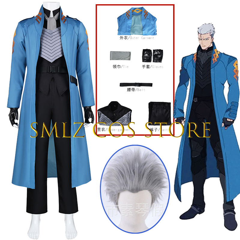 Men Accessories Set - Nieuw Cry 5 Vergil Cosplay Kostuum