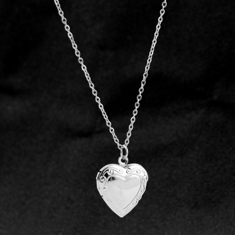 Men Accessories Locket - Liefde Hart Medaillon Hanger Kettingen Voor