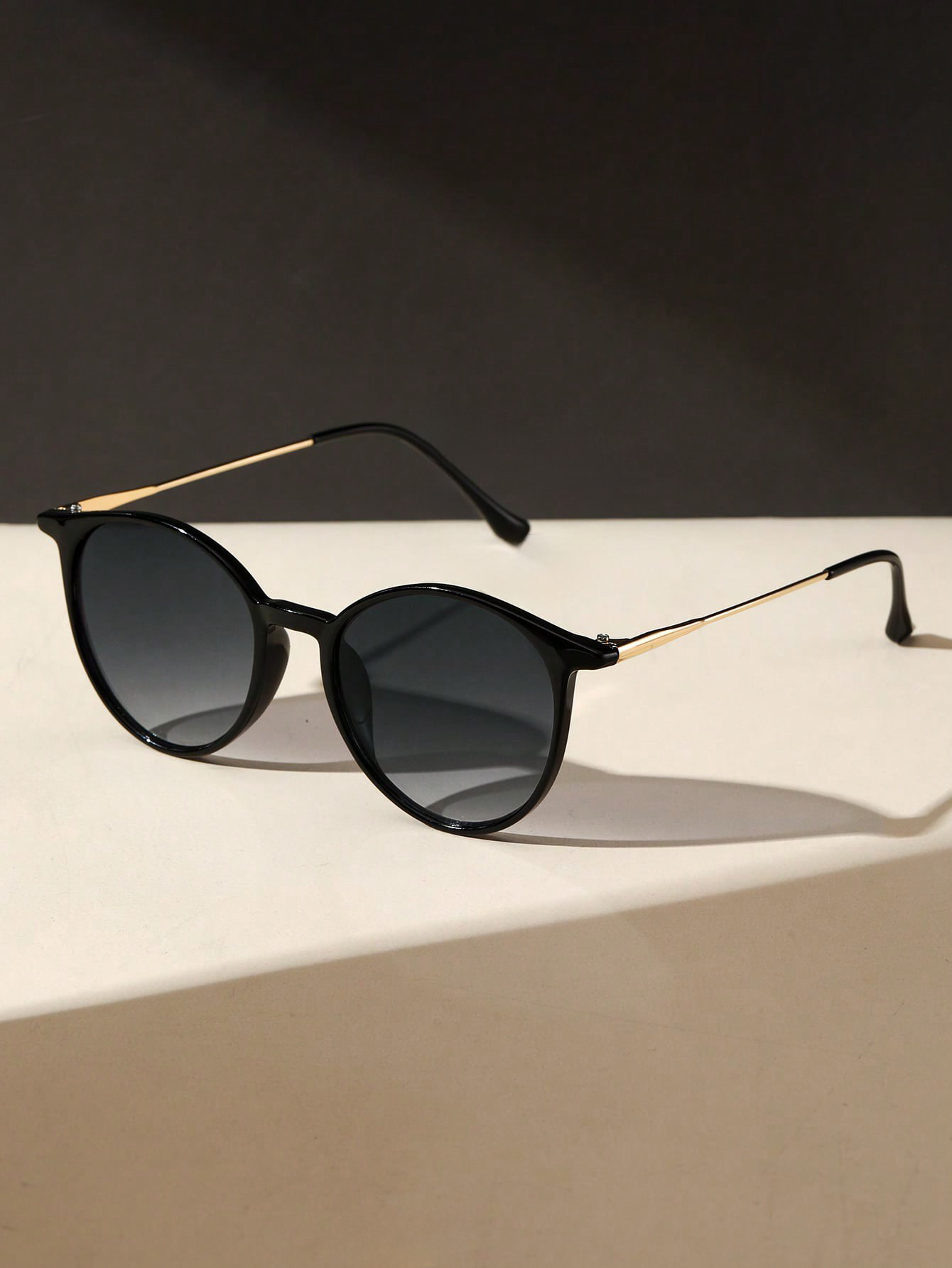 Men'S Accessories Fashion - 1PC Mode Ronde Metalen Dameszonnebril Voor