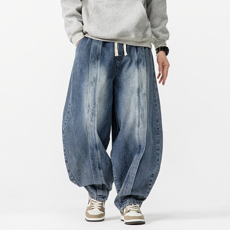 Men'S Accessories For Jeans - 2025 Nieuwe Vintage Harembroek Mannen Losse