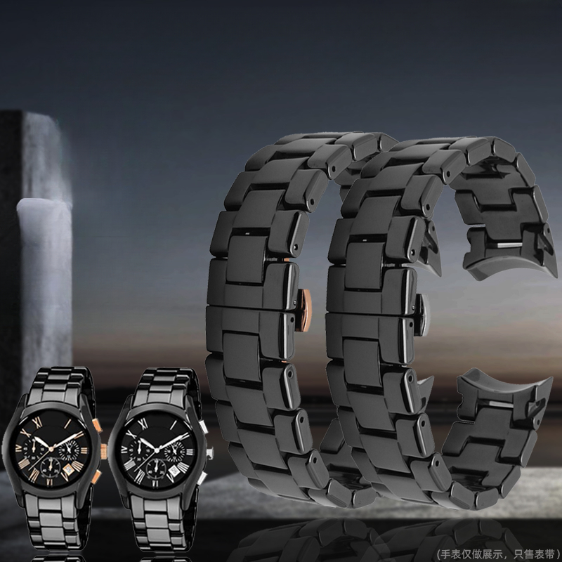 Men'S Accessories Armani - Voor Armani Ar1410 Ar1400 Horlogebanden Vervangen