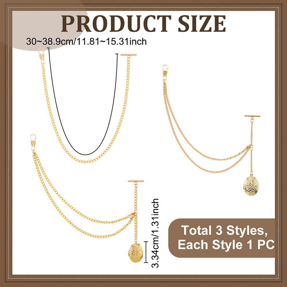 3 Stijlvolle messing zakhorlog - Men Accessories Locket recensie en prijs