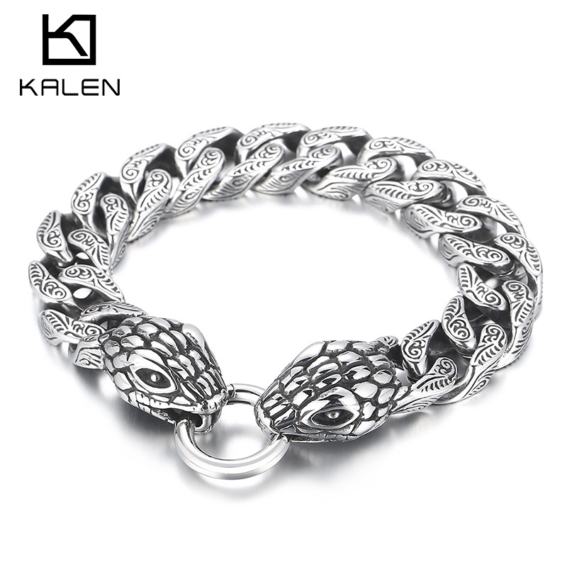 KALEN 15mm Snake Armbanden voo - Men Accessories Bd recensie en prijs