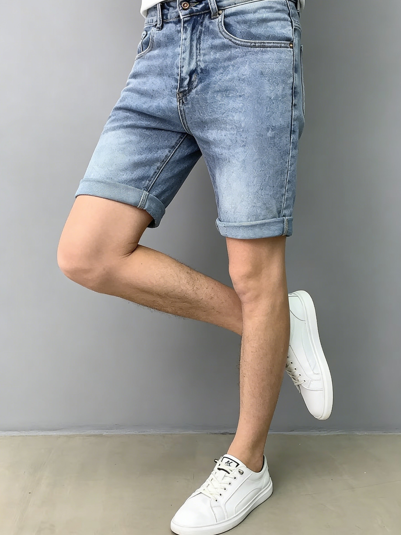 Klassieke stretch-denimshorts  - Men'S Accessories For Jeans recensie en prijs