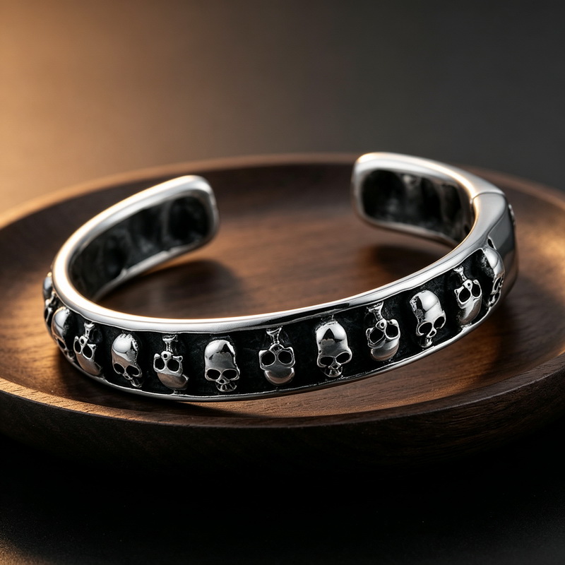 Goth Skull Hip Hop Punk Coole  - Men Accessories Bd recensie en prijs