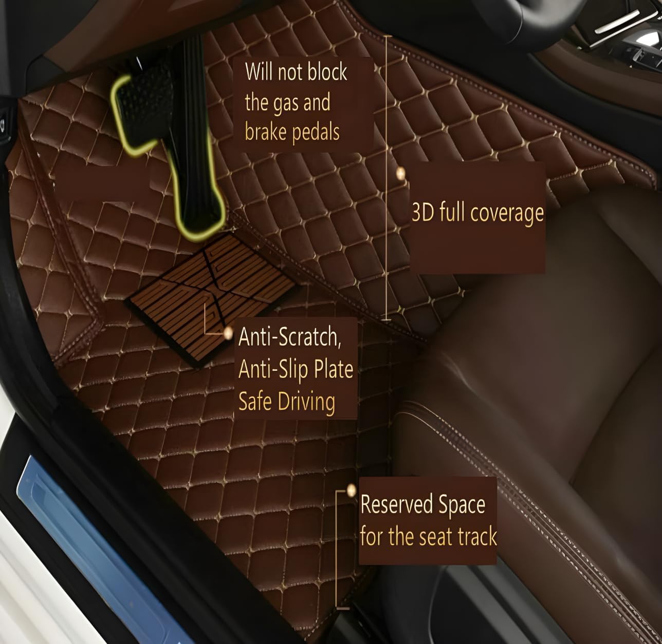 Op maat gemaakte autovloermatt - Men Accessories Bd recensie en prijs