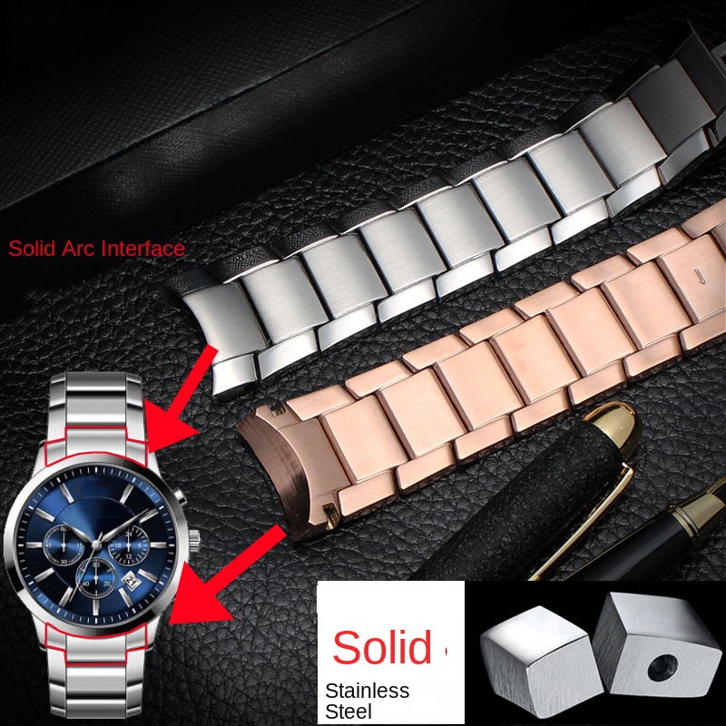 22 mm armband voor Armani AR24 - Men'S Accessories Armani recensie en prijs