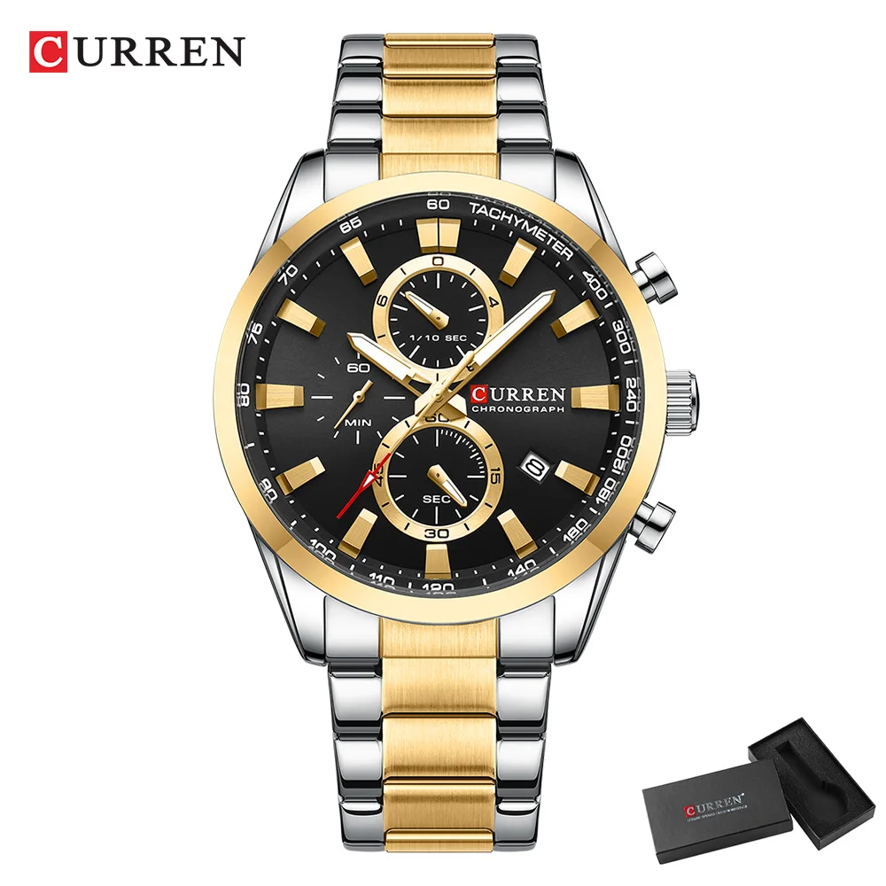 CURREN Casual quartz chrono sp - Men Accessories Jewellery recensie en prijs