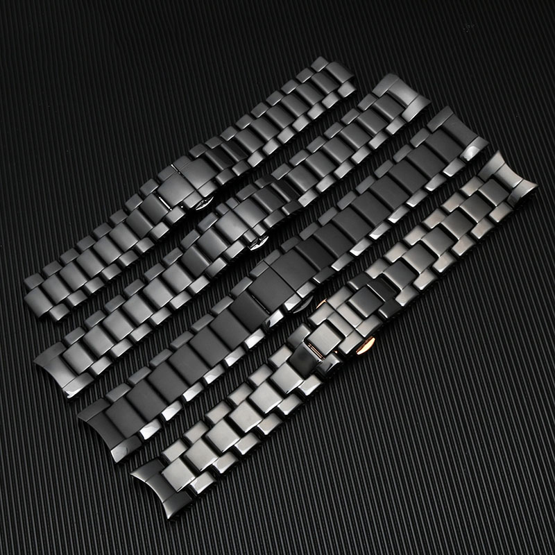 Zwarte keramische band en kast - Men'S Accessories Armani recensie en prijs