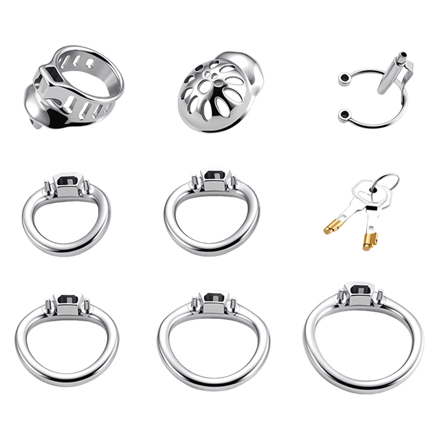 Mannelijke kuisheidskooi met s - Men Accessories Jewellery recensie en prijs