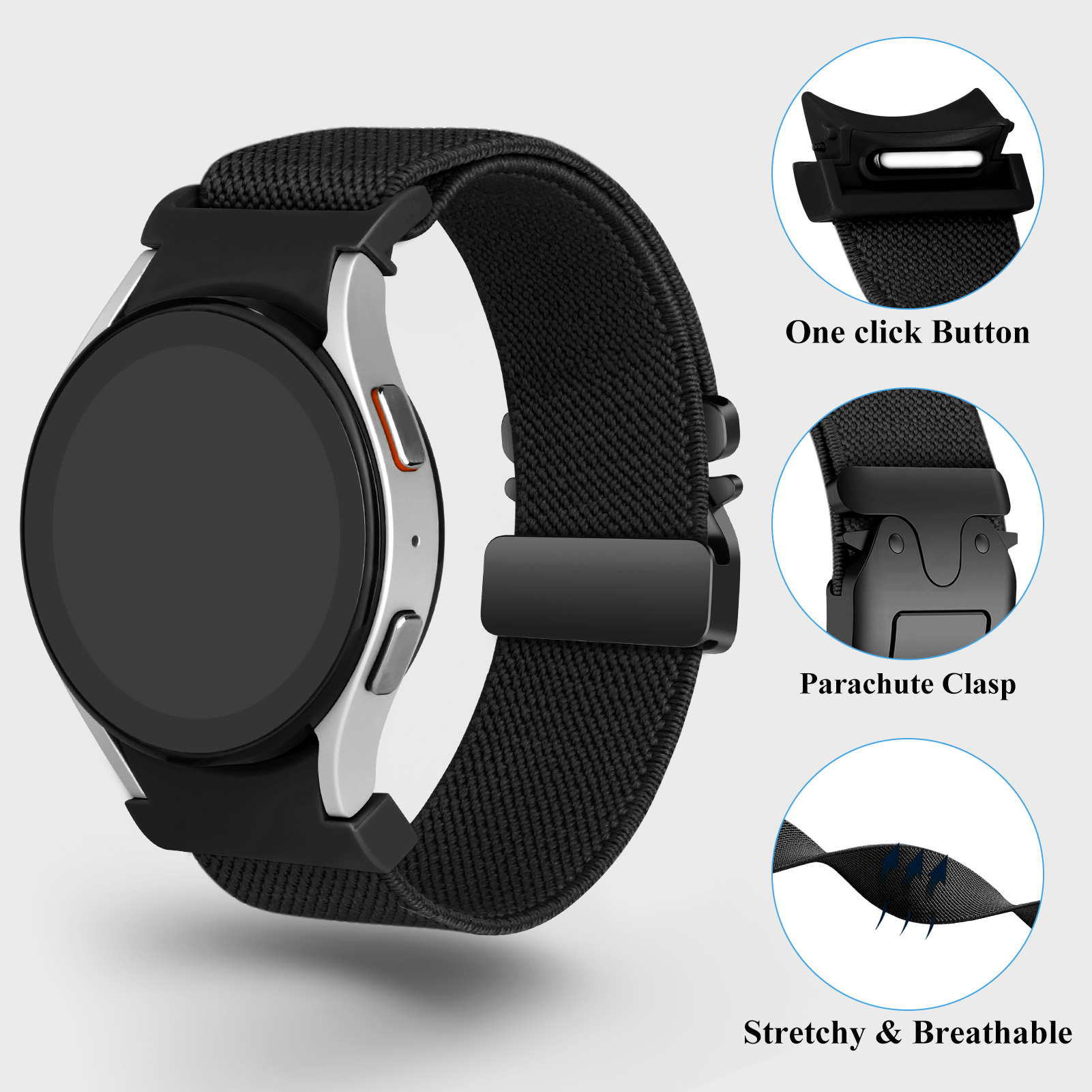 Parachuteband voor Samsung Gal - Men Accessories Website recensie en prijs