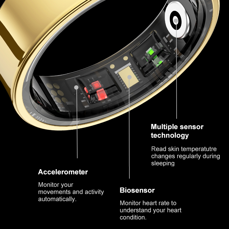 R09 Smart Ring Heren Dames met - Men Accessories Jewellery recensie en prijs