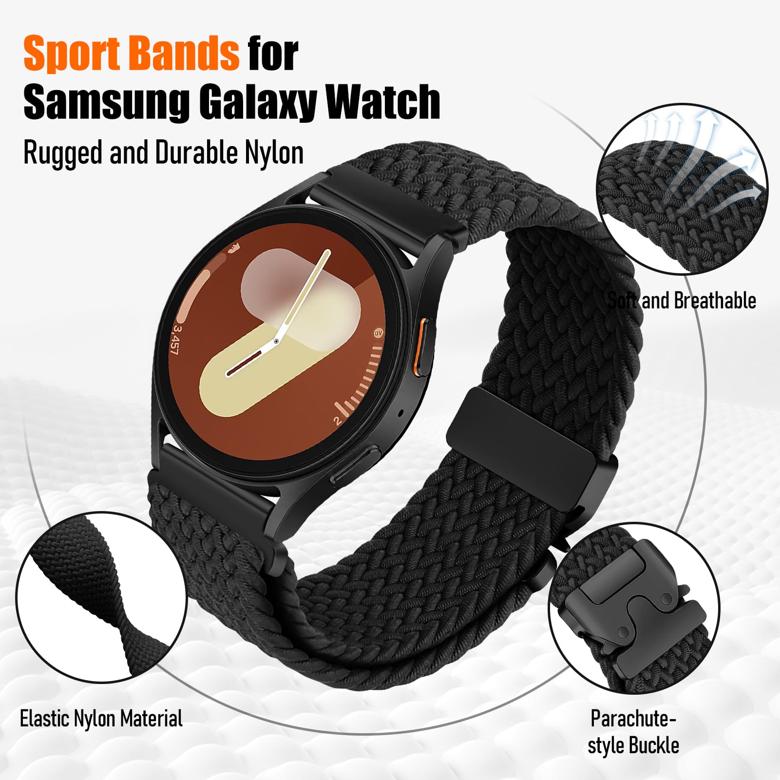 Gevlochten band voor Samsung G - Men Accessories Website recensie en prijs