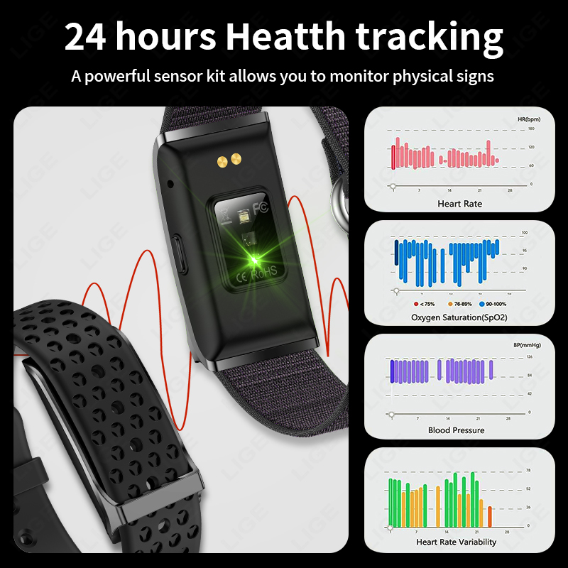 LUIK 100+ Sport Fitness Tracke - Men Accessories Jewellery recensie en prijs