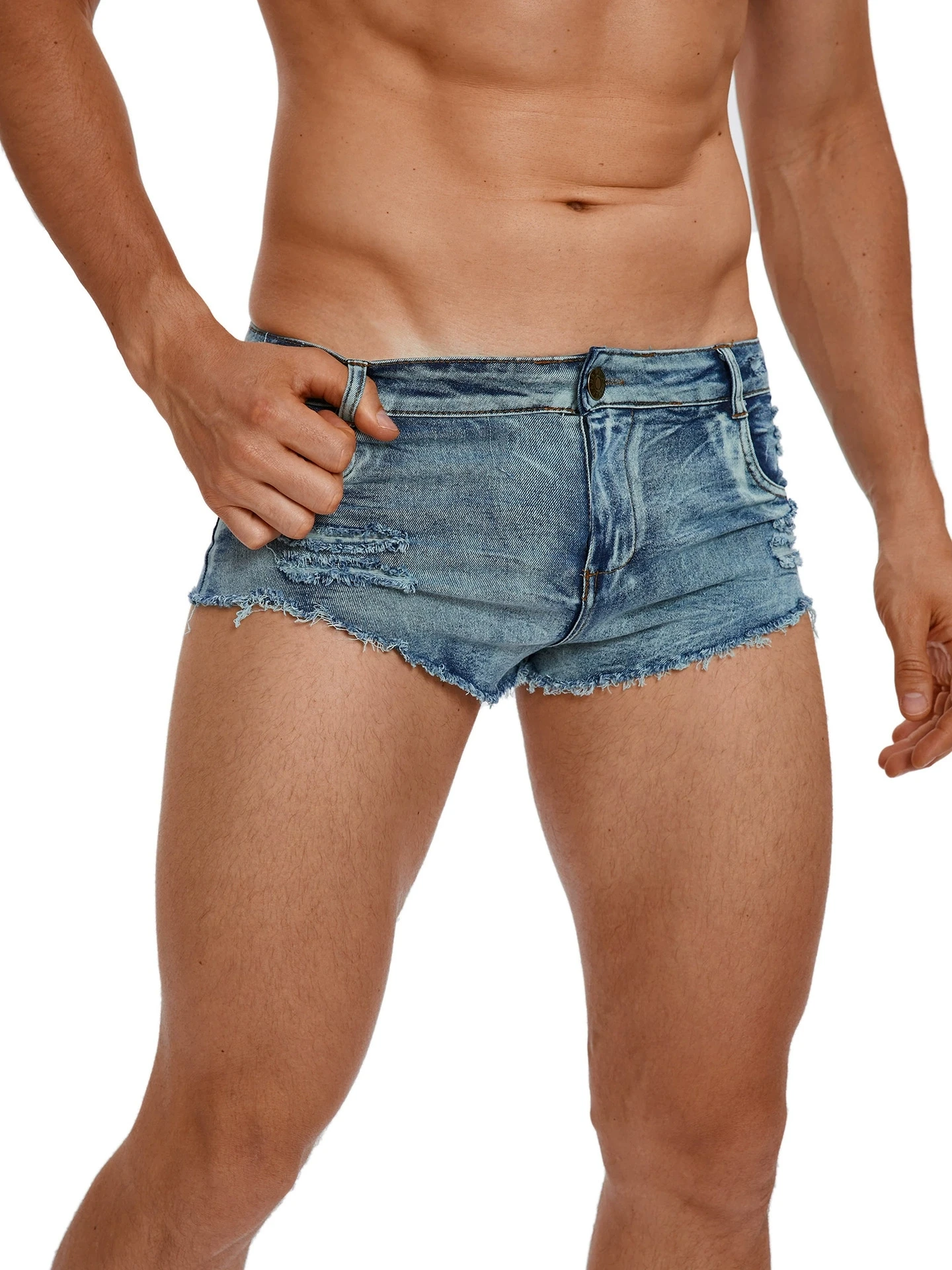 Heren jeansshorts met lage tai - Men'S Accessories For Jeans recensie en prijs