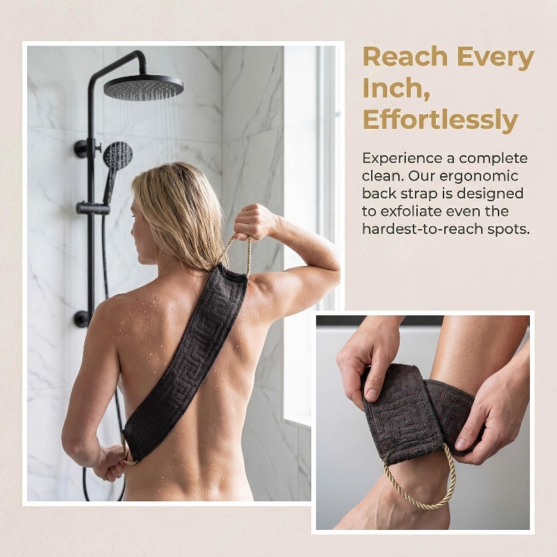 Lange rugborstel Exfoliërende  - Men'S Accessories Types recensie en prijs